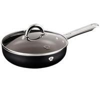 Berlinger Haus Sartén honda con tapa de inducción turbo de 24 cm de aluminio con revestimiento antiadherente/Platinum Collection
