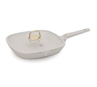 Berlinger Haus Sartén parrilla con revestimiento de titanio y tapa 28 cm Sahara Collection | Eficiencia energética y elegante