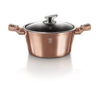 BERLINGERHAUS metálico cacerola con tapa 28 cm Rosegold
