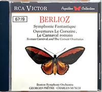 Berlioz Symphonie Fantastique Roman Carnival and The Corsair Overtures [UK