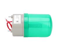 BERM BEM - 1101 Luz de Advertencia 220VAC LED Equipo de Alarma Intermitente Industrial Luces de Señal Lámpara de Torre Luz de Emergencia con Accesorio de Montaje (Verde)