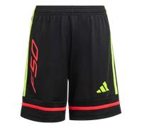 BERMUDA ADIDAS F50 JR KH0479 NEGRA NIÑO CINTURA ELASTICA CORDON AJUSTABLE