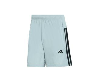 BERMUDA ADIDAS WORKOUT ESSENTIALS BASE 3 STRIPES WOVEN KD0684 GRIS HOMBRE