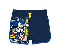 Bermuda Baño Sonic Niños - Bañador Sonic Niño Playa, Piscina, Secado Rápido y Resistente al Cloro, Bermuda Natación Niños Cordón Ajustbales y Bolsillos, Bañador Niños