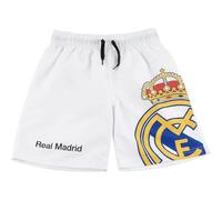 CERDÁ LIFE'S LITTLE MOMENTS Bermuda de Baño Real Madrid para Niños, Pantalón de Natación Oficial y Secado Rápido | Bañador Infantil, White, 14 años