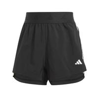 Bermuda Negra Adidas-HYGLM WVN SHO-IT4665 NEGRO-MUJER