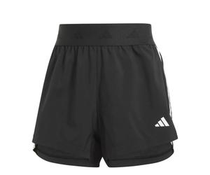 Bermuda Negra Adidas-HYGLM WVN SHO-IT4665 NEGRO-MUJER