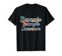 Bermuda Triangle Survivor Funny Travel Mystery Myth Tie Dye Camiseta