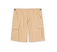 Bermuda US R/S Co prewash verde oliva, Hombre, color caqui, tamaño XL