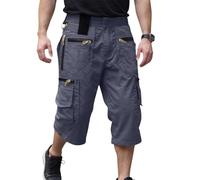 Bermuda Vaquera Hombre, Militares Padel Cargo Cortos Trabajo Corto Ropa, Tallas Grandes Montaña Short Pantalon Verano, Elastica Pantalon Corto Hombre Deporte, M