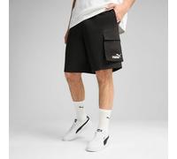 Bermudas básicas cargo tejidas Hombre Talla XXL. Color Negro