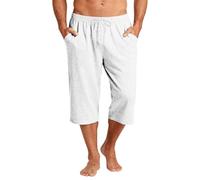 Bermudas de Hombre, Deporte Banho Tallas Grandes Montaña Men Pantalon Corto Talla Grande, Shorts Tenis Short Swim Desporto Chinos Golf Swimming Bañador Hombre Secado Rapido, L