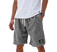 Bermudas de Hombre, Deportes Padel Crossfit Verano Lino Montaña Gym Tenis Running Bolsillos Cortos Moda Senderismo Deporte Bolsillo Deportivas Golf Short Deportivo Hombre,L