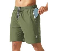 Bermudas Hombre Verano, Pantalon Corto Lino, Bermuda, Elasticos Deportivo Cremallera Verano Ibicenca Casual Multibolsillos Pantalones Cortos Lino Hombre, S