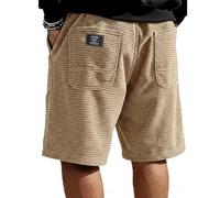 Bermudas Hombre Verano, Pantalones Cortos De Verano Para Hombre De Color Liso Con Textura Gofrada Cintura Elástica Bolsillos Corte Holgado Estilo Casual Ligeros Ideales Para Deportes Y Paras Correr Al