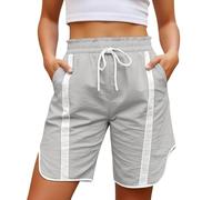 Bermudas Marrones Mujer De Blancas Grandes Fresquitos Sport Elastico Sastre Cintura 2020 Estampados Animal Maternidad Elefante Vintage Brillante Pernera French Salir Torero