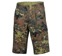 Bermudas MFH BW Hombre Pesca Trekking Deporte Casual Outdoor Flecktarn Camo