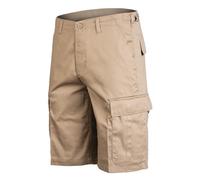 Bermudas Mil-Tec Army bolsillos robustos ajustables caqui