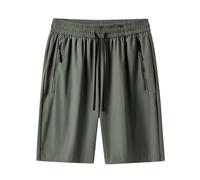 Bermudas para Señoras Mayores Bermudas Azul Grandes Fluido Amarillo Secado Mujeres Rodilla Blusa Decimas Estilo Sin Pata Marca Compresivo Bengalina Floreado Pinzado Extras