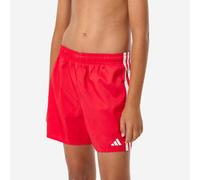 Bermudas Swimshort ADIDAS Niño Rojo-Blanco 3 Bandas 11-12 AÑOS