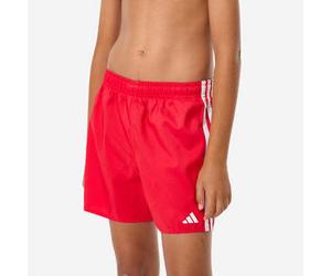 Bermudas Swimshort ADIDAS Niño Rojo-Blanco 3 Bandas
