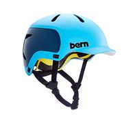 Bern Casco de Ciclismo Unisex Watts 2.0, Azul Marino, LRG