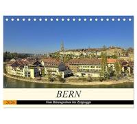 BERN - Vom Bärengraben bis Zytglogge (Tischkalender 2026 DIN A5 quer), CALVENDO Monatskalender: BERN - die Hauptstadt mit vielen Facetten.