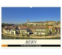 BERN - Vom Bärengraben bis Zytglogge (Wandkalender 2026 DIN A2 quer), CALVENDO Monatskalender: BERN - die Hauptstadt mit vielen Facetten.