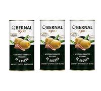 Bernal aceitunas rellenas de anchoa 350 gr. - [Pack 3]