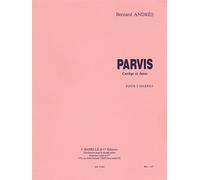 Bernard Andrès: Parvis (2 Harps). Partituras para Arpa(Dueto)