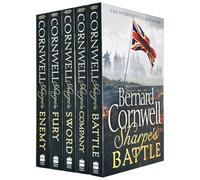 Bernard Cornwell The Sharpe Series 11 to 15 Books Collection Set (Fury, Battle, Company, Sword, Enemy)