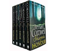 Bernard cornwell the sharpe series 16 to 20 books collection set (honour, regiment, siege, revenge, waterloo)