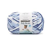Bernat Baby Blanket BB Blue Dreams - Ovillo para mantas de bebé, 1 paquete de 300 g, poliéster, #6, súper esponjoso, 220 yardas, tejido de punto/ganchillo, color azul