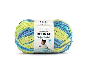 Bernat Baby Blanket BB Handsome Guy - Ovillo de lana para manta de bebé, 1 pack de 300 g, poliéster, #6, súper esponjoso, 201 m, tejido de punto/ganchillo