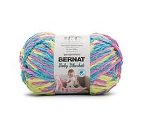 Bernat Baby Blanket BB Jelly Beans - Ovillo de lana para mantas de bebé, 1 paquete de 300 g, poliéster, 6, súper esponjoso, 220 yardas, tejido de punto/ganchillo
