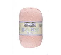 Bernat Baby Sport BB - Hilo de flor de melocotón, 1 paquete de 350 g, acrílico, 3 claro, 1256 yardas, tejido/ganchillo