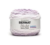 Bernat Blanket Extra Thick Perfect Phasing - Hilo morado atardecer, 1 ovillo de 600 g, extragrueso