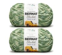 Bernat Blanket Mist-ical Fresh Green - Paquete de 2 hilos de 300 g