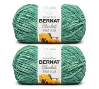 Bernat Blanket Mist-ical Spearmint - Paquete de 2 hilos de 300 g