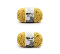 Bernat Blanket Moss - Ovillo de hilo de musgo, paquete de 2 de 10.5 onzas, poliéster, 6 superesponjosos, 220 yardas, tejido de punto/ganchillo