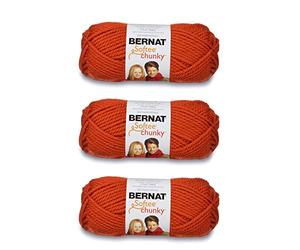 Bernat Hilo, acrílico, calabaza, paquete de 3