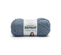 Bernat Hilo de sarga francesa de rizo de algodón, paquete de 3 unidades de 120 g, 47% algodón, 32% acrílico, 21% nailon, estambre #4 (mediano), 209 m, para tejer, ganchillo y amigurumis