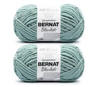 Bernat Manta - 2 paquetes de 220 yardas/10.5 onzas de romero, 100% hilo de poliéster