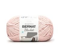 Bernat Manta de 600 g, 1 paquete de 431 yardas/601.0 g Pink Dust 100% hilo de poliéster