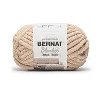 Bernat Manta extra gruesa - 1 paquete de 72 yardas/601.0 g de hueso grueso 100% hilo de poliéster