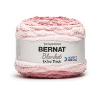 Bernat Manta extra gruesa Perfect Phasing - Rojo ladrillo - 600 g Ombre Jumbo Yarn