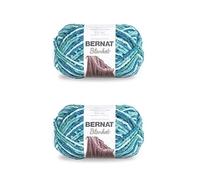 Bernat Manta Tidepool - 2 unidades de 300 g/10.5 oz - Poliéster - 6 súper voluminosos - 220 yardas - Tejido/ganchillo