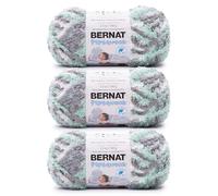 Bernat PIPSQUEAK SB Seaspray VARG - Ovillo de lana (3 unidades de 100 g), 100% poliéster, #5 voluminoso, 101 yardas, tejido/ganchillo