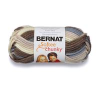 Bernat Softee Chunky Ombre Yarn 2.8 oz Nature's Way 1 ovillo
