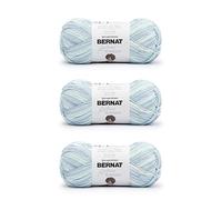 Bernat Softee Cotton Refresh Hilo de nailon, paquete de 3 unidades de 120 g, 3 DK (ligero), 232 m, punto, ganchillo y manualidades